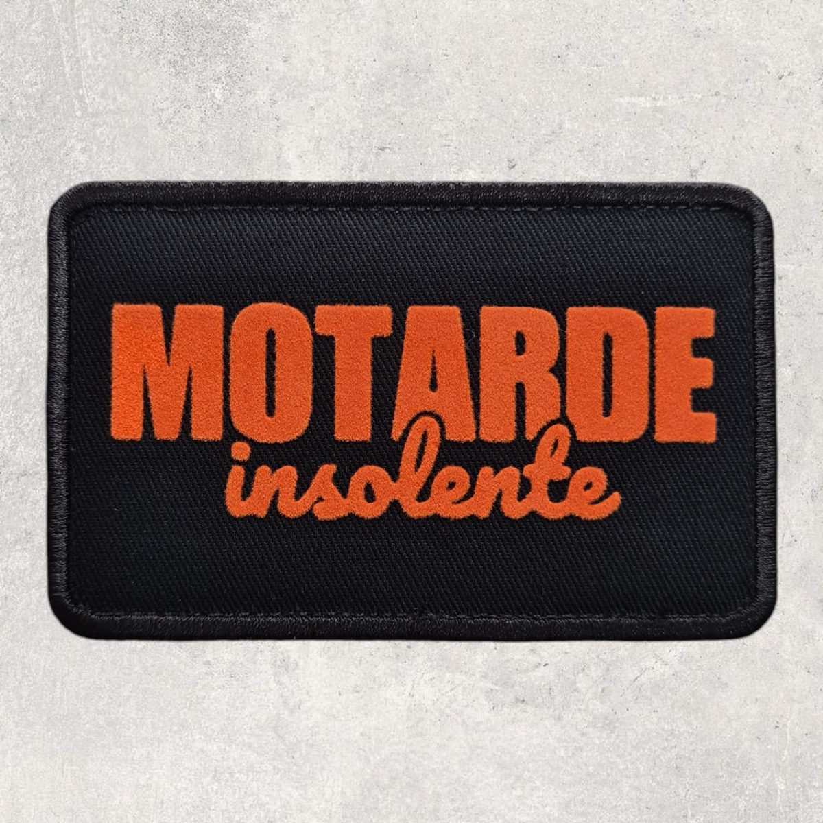 Patch amovible " Motarde insolente "