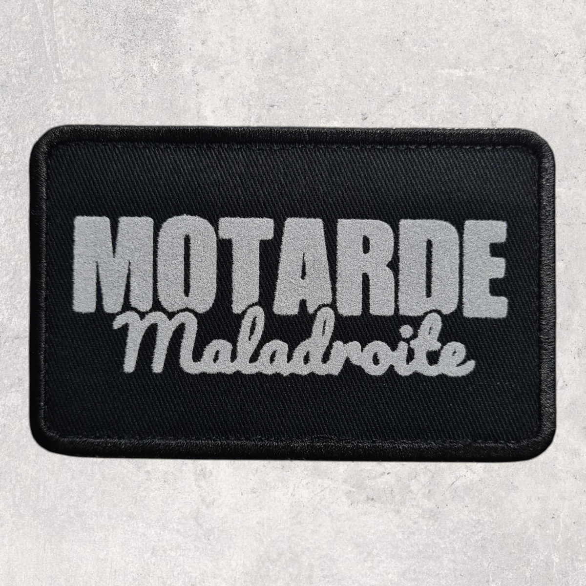 Patch amovible " Motarde maladroite "