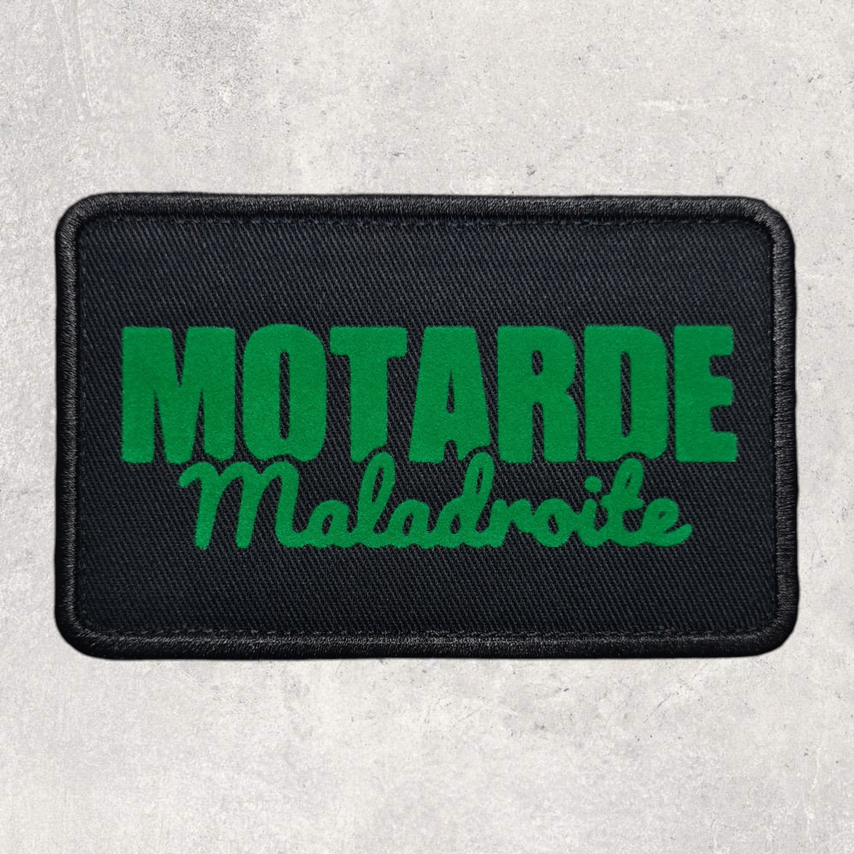 Patch amovible " Motarde maladroite "