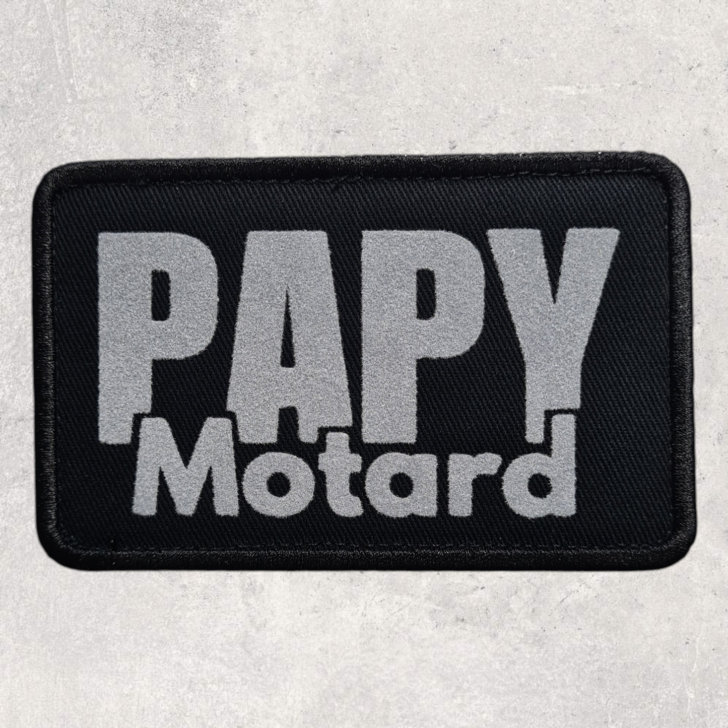 Patch amovible " Papy motard "