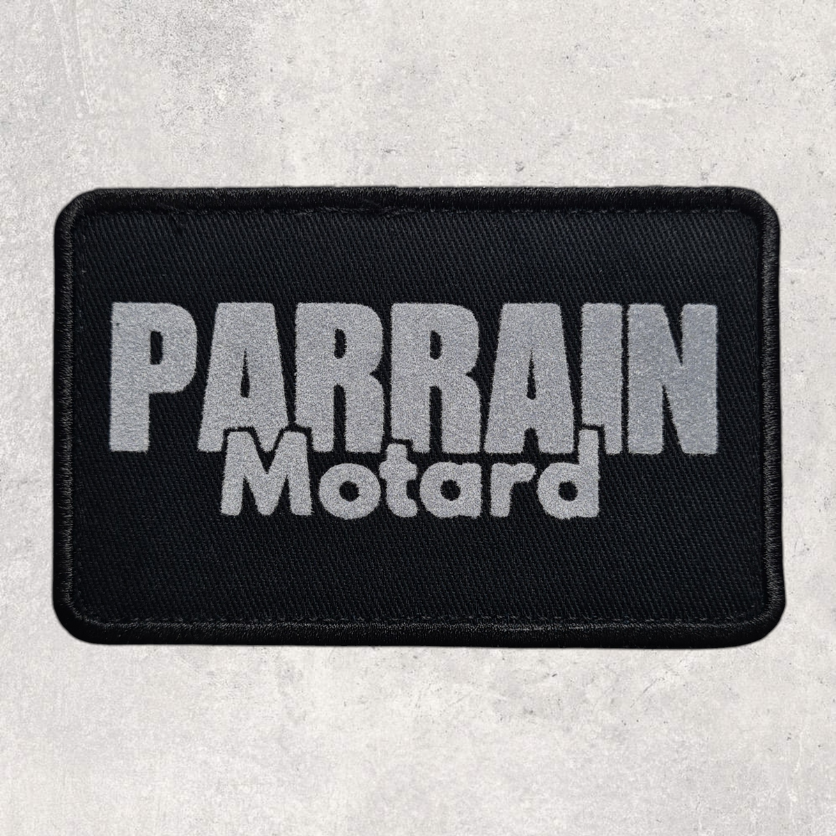 Patch amovible " Parrain motard "