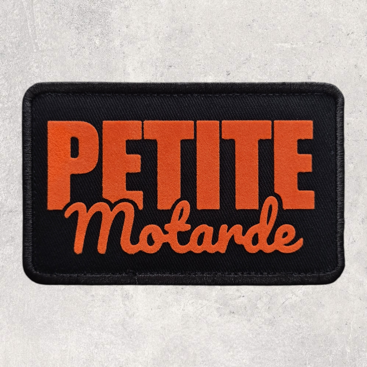 Patch amovible " Petite motarde "
