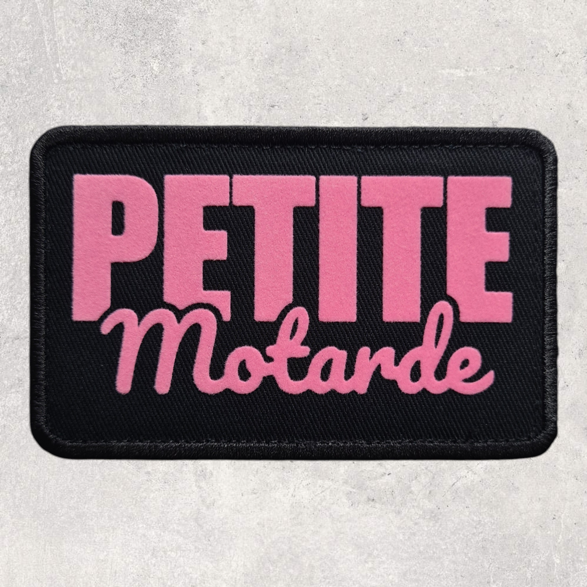 Patch amovible " Petite motarde "