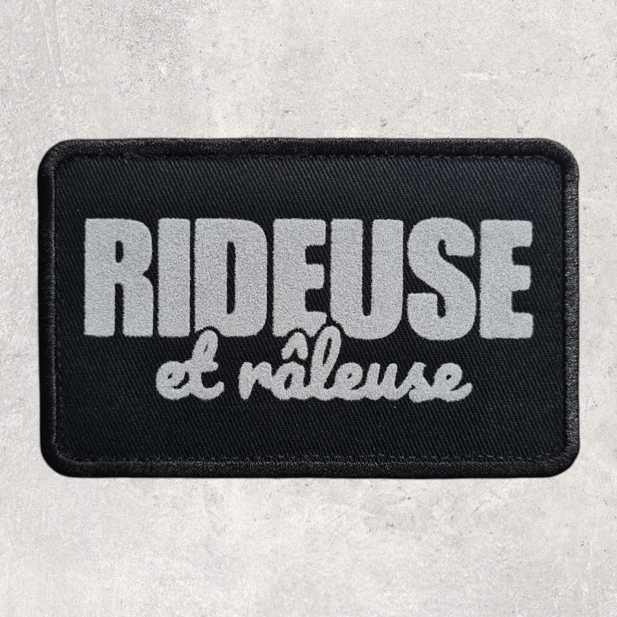 Patch amovible " Rideuse et râleuse "