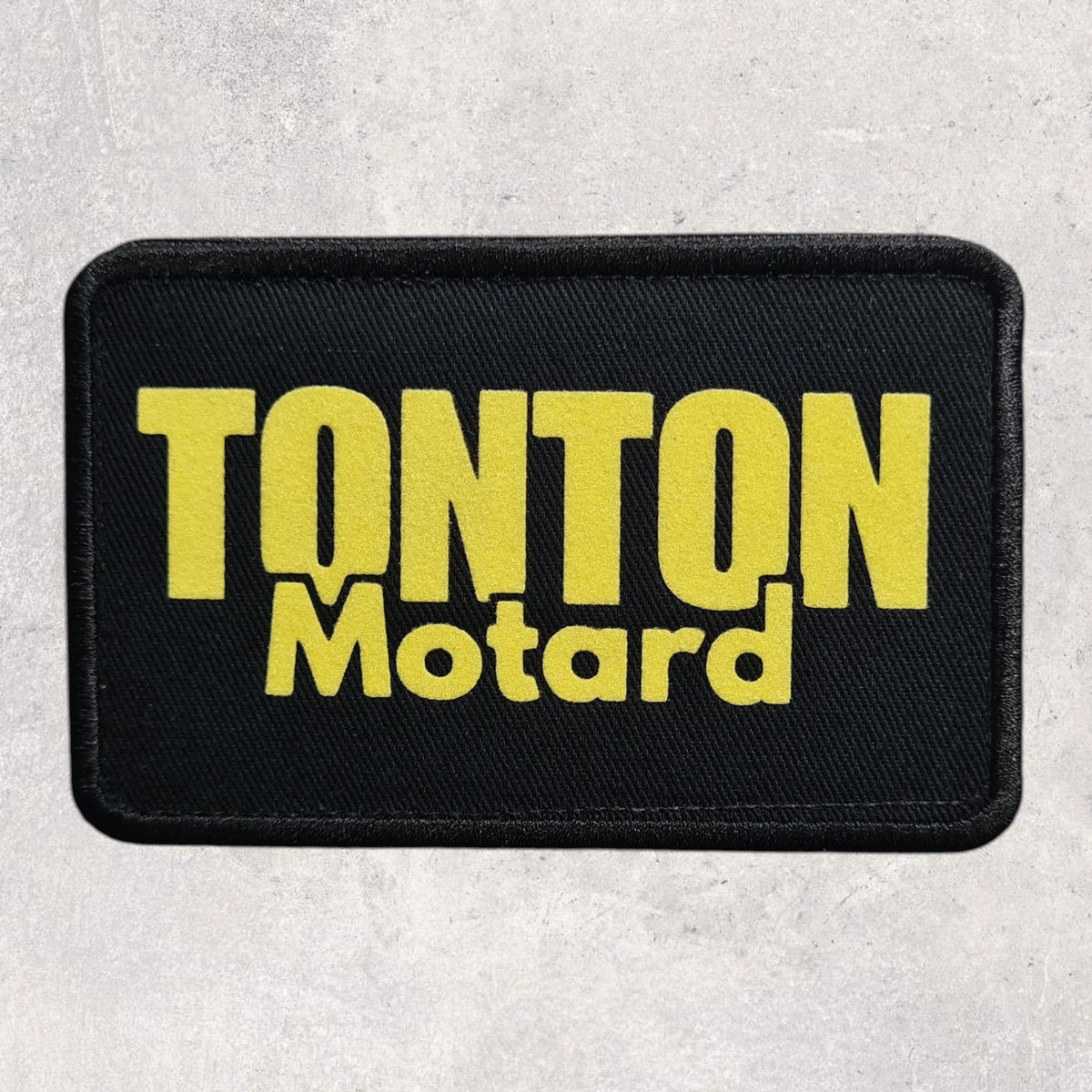 Patch amovible " Tonton motard "