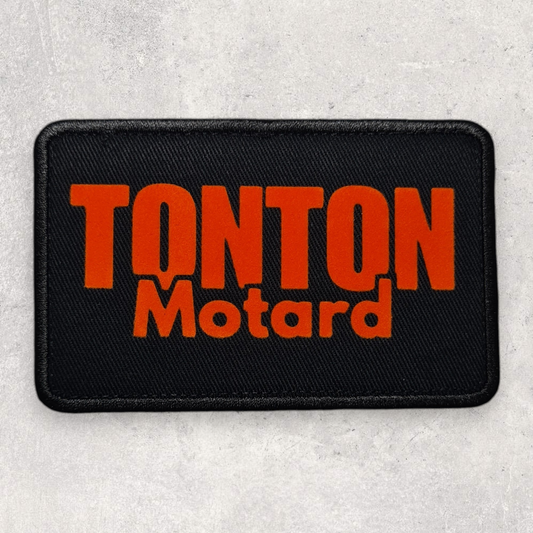 Patch amovible " Tonton motard "