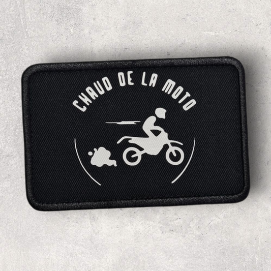 Patch amovible " Chaud de la moto "