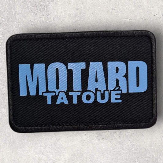 Patch amovible " Motard tatouée "