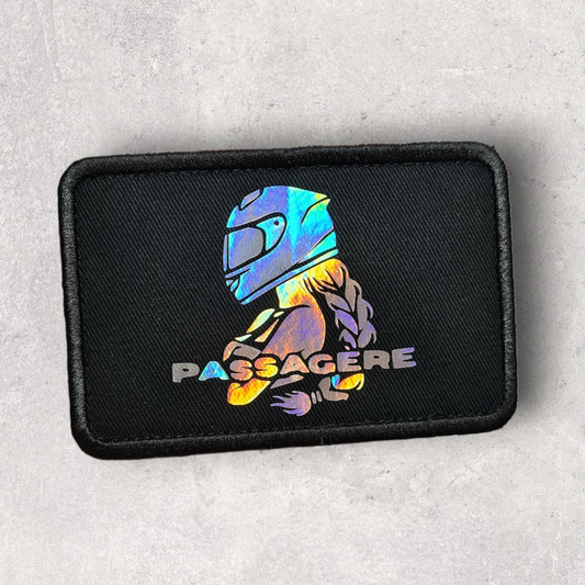 Patch amovible " Passagère " holographique