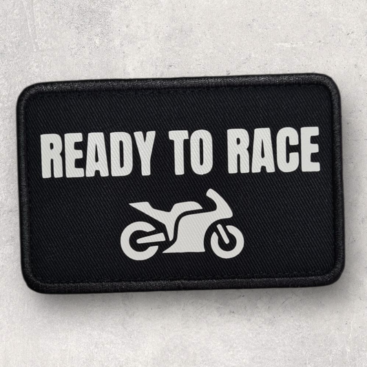 Patch amovible " Ready to race "