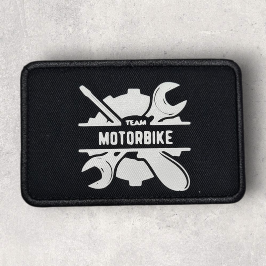 Patch amovible " Team motorbike "