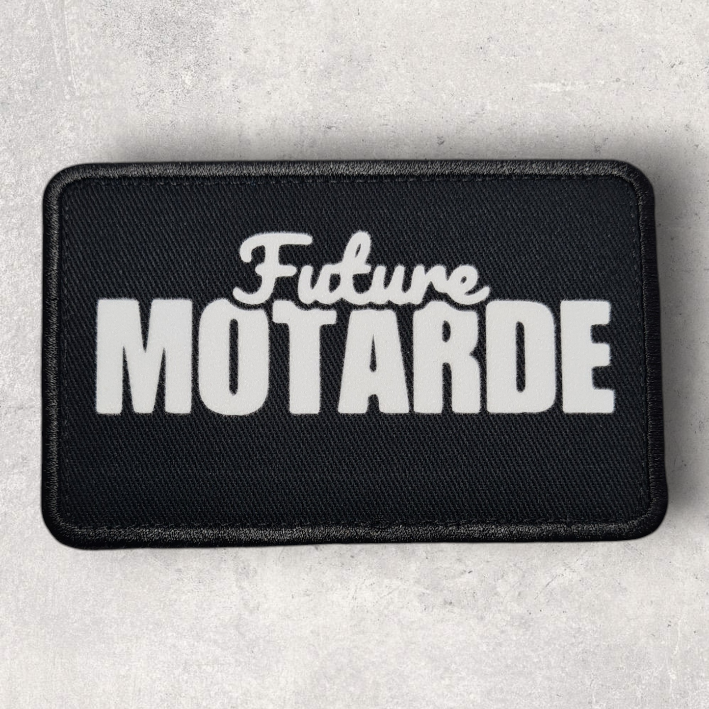 Patch amovible " Future motarde "