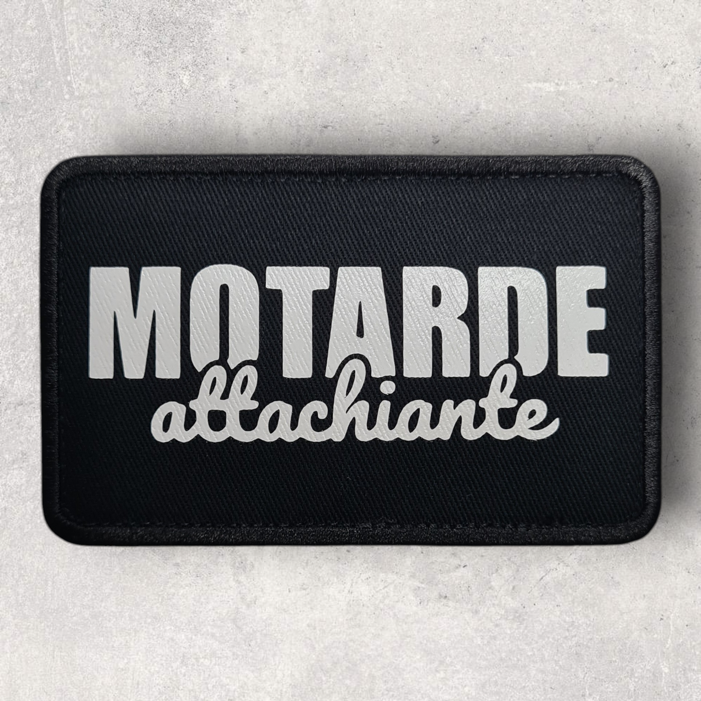 Patch amovible "Motarde attachiante "