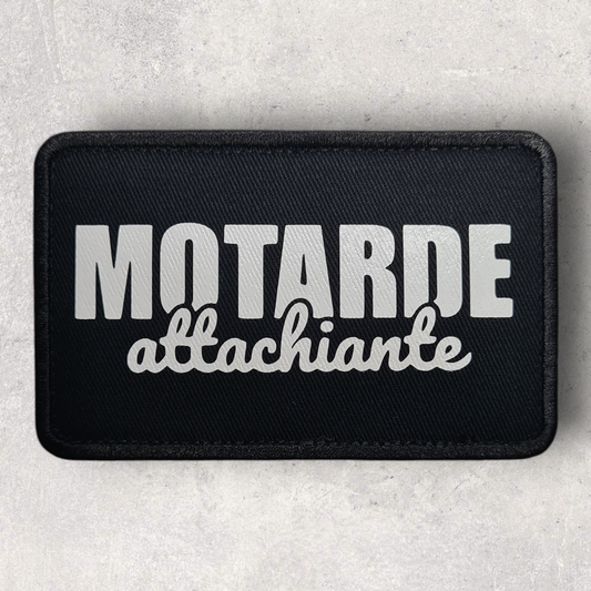 Patch amovible "Motarde attachiante "