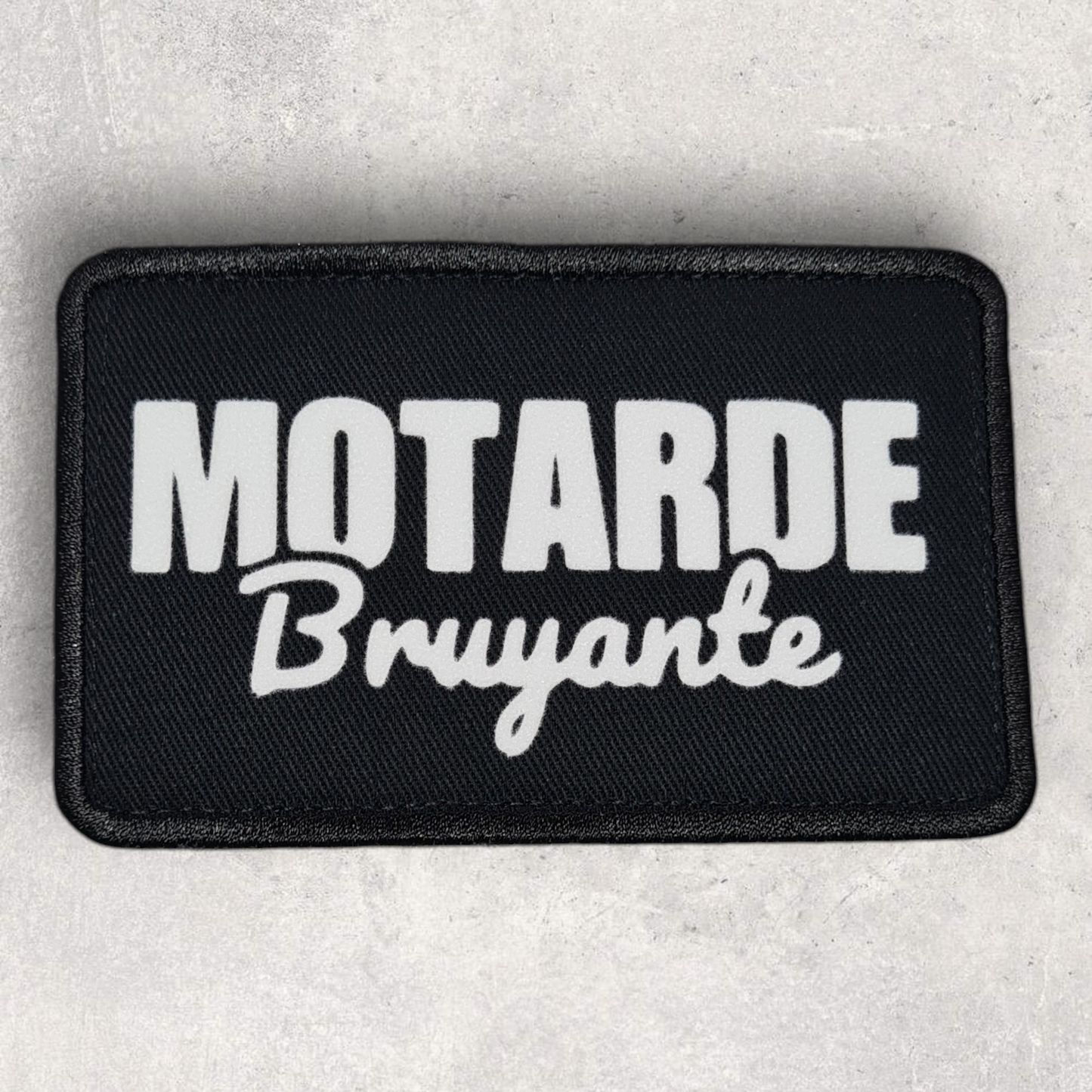 Patch amovible " Motarde bruyante "