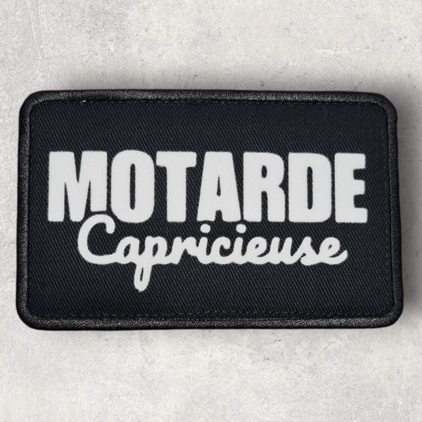 Patche amovible " Motarde capricieuse "