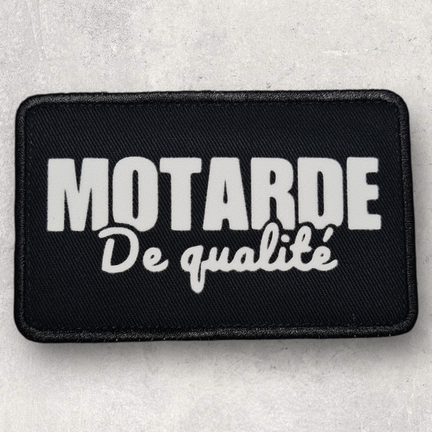 Patch amovible " Motarde de qualité "