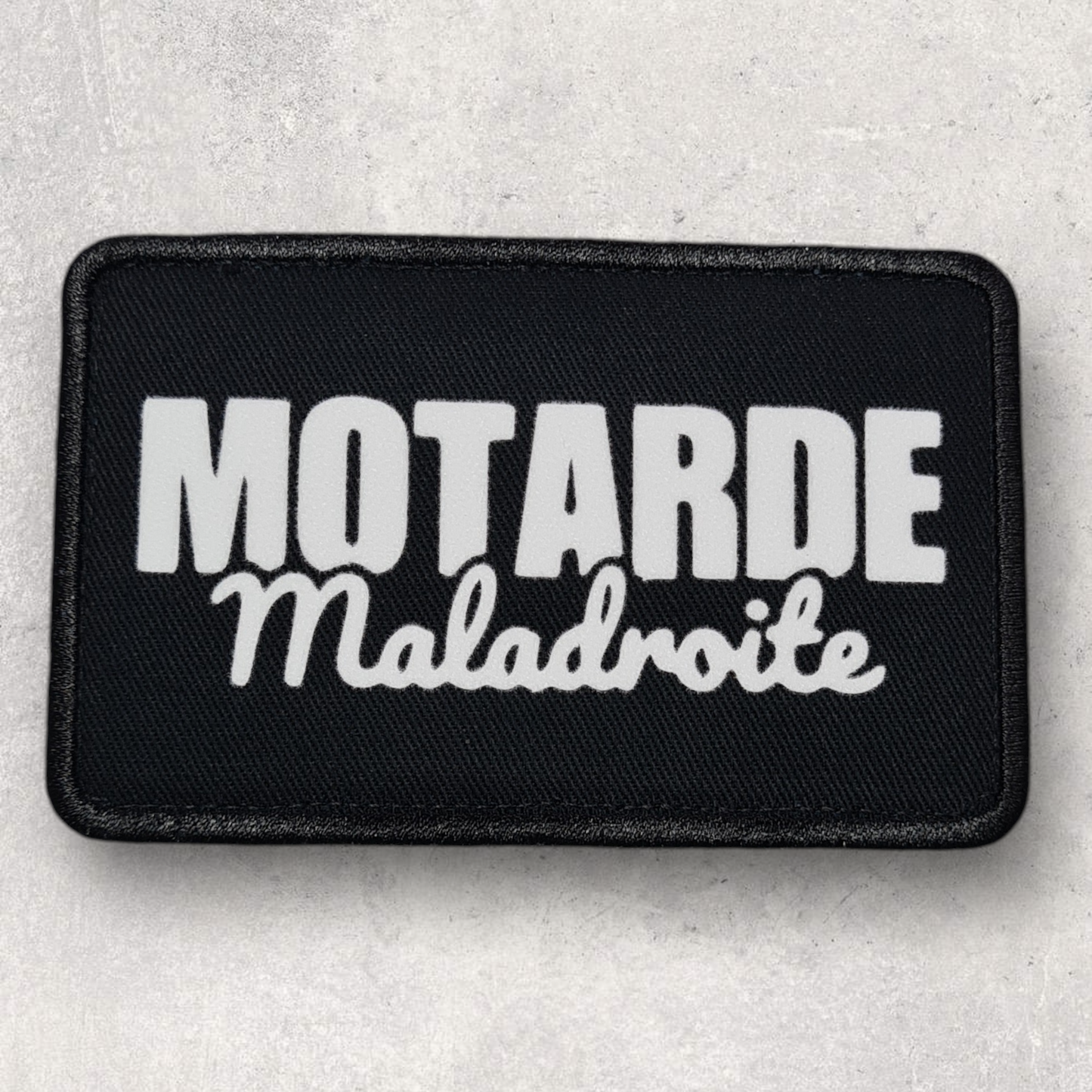 Patch amovible " Motarde maladroite "