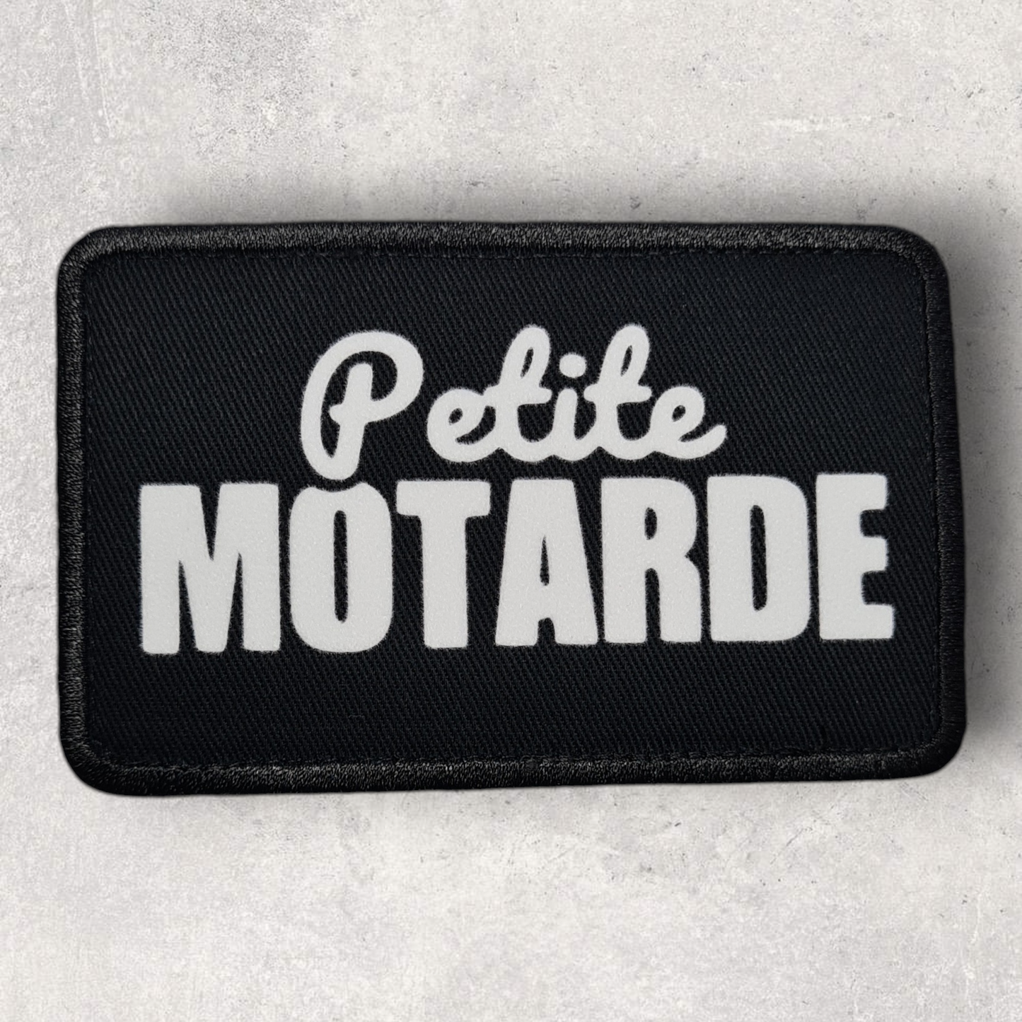 Patch amovible " Petite motarde "