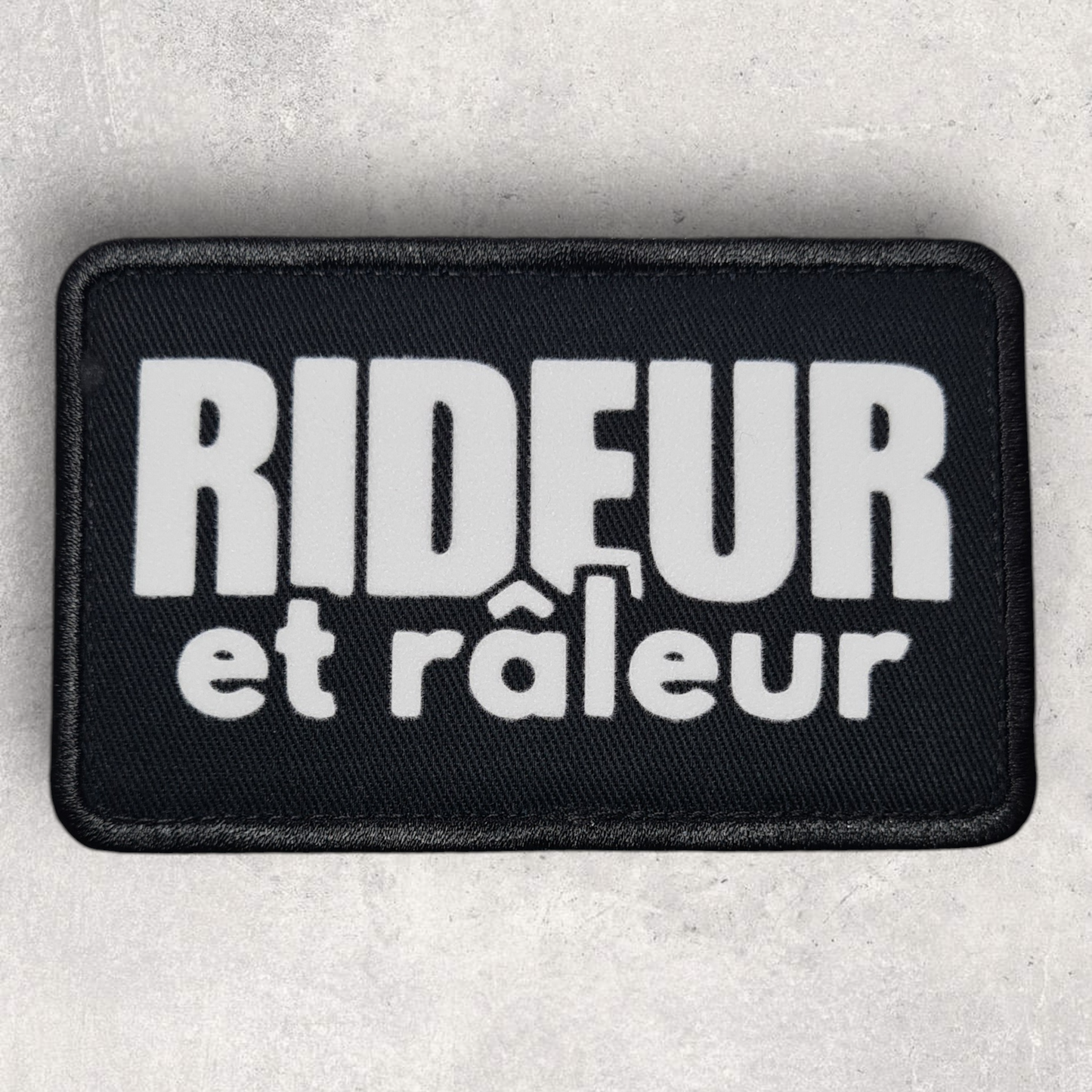 Patch amovible " Rideur et râleur "