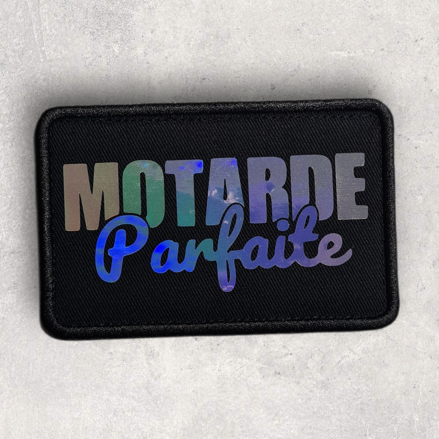 Patch amovible " Motarde parfaite "