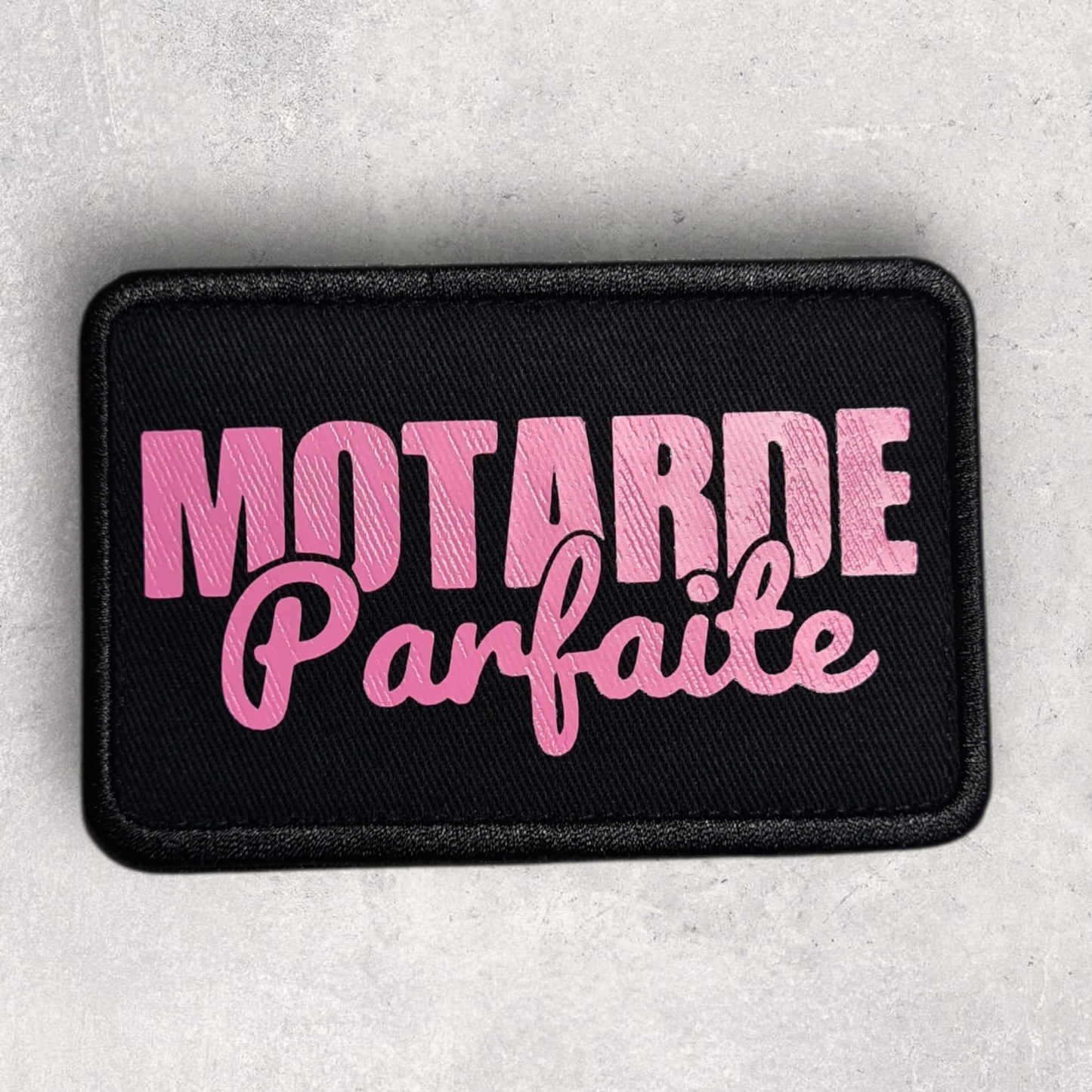 Patch amovible " Motarde parfaite "