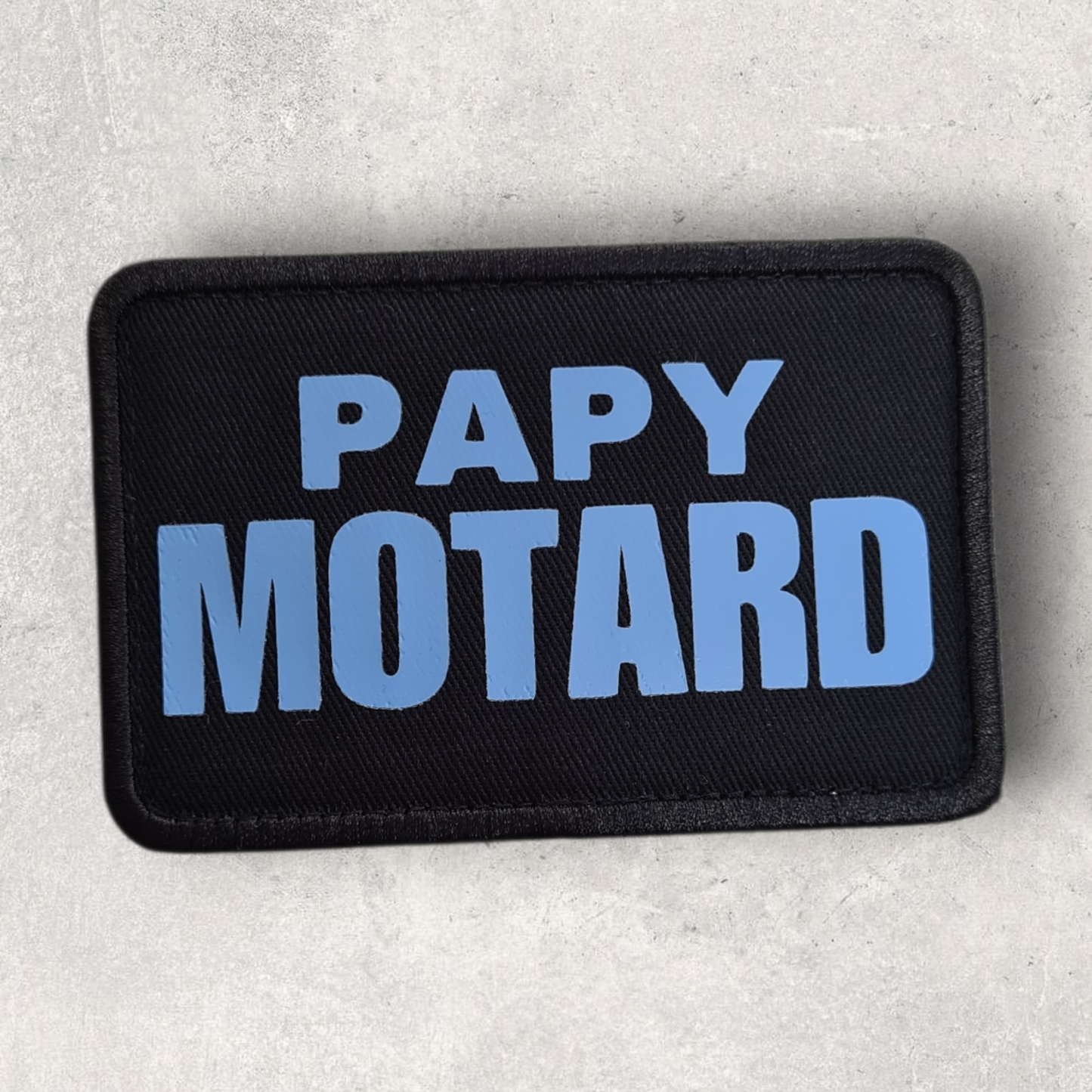 Patch amovible " Papy motard "