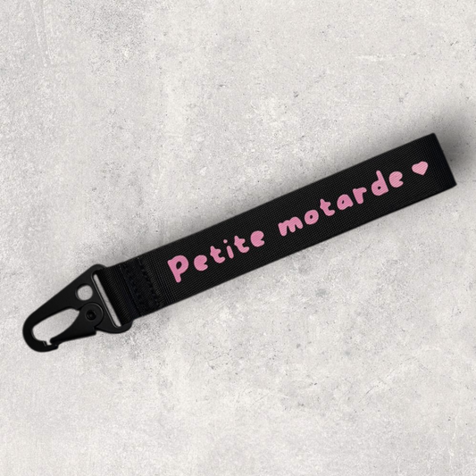 Porte-clés " Petite motarde "
