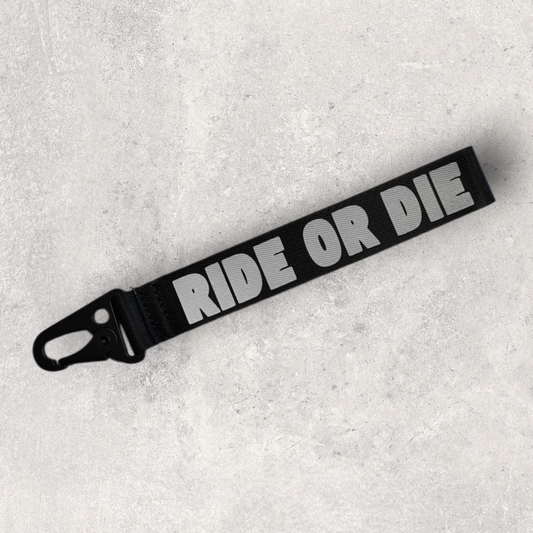 Porte-clés " Ride or die "