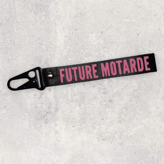 Porte-clés " Future motarde "