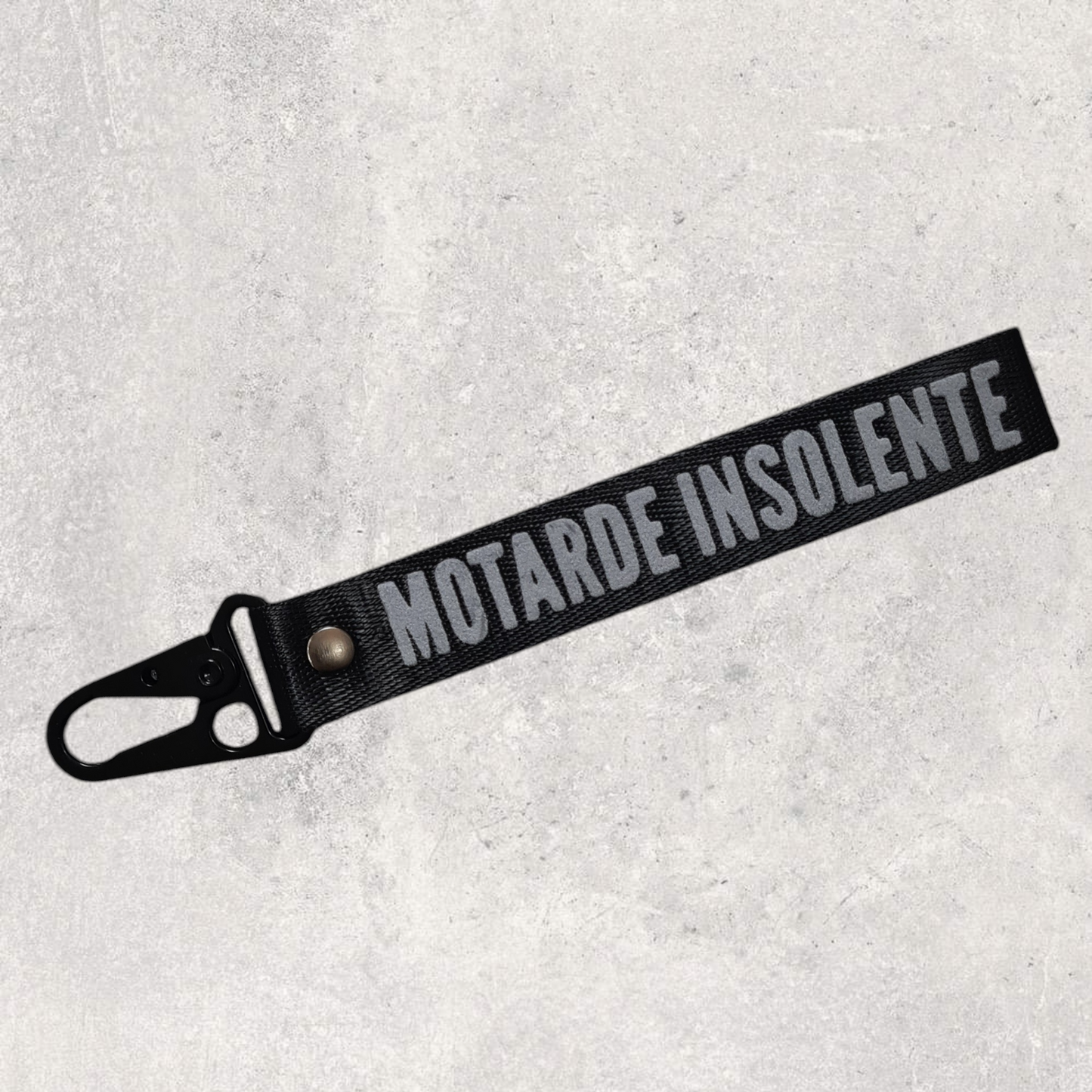 Porte-clés " Motarde insolente "