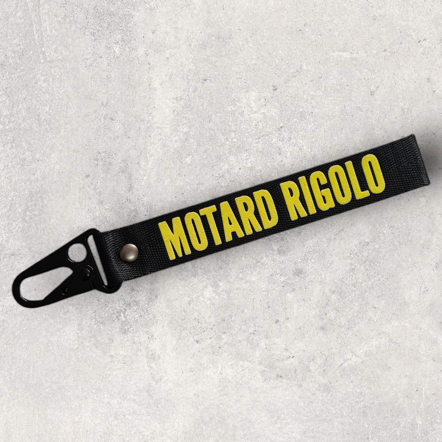 Porte-clés " Motard rigolo "