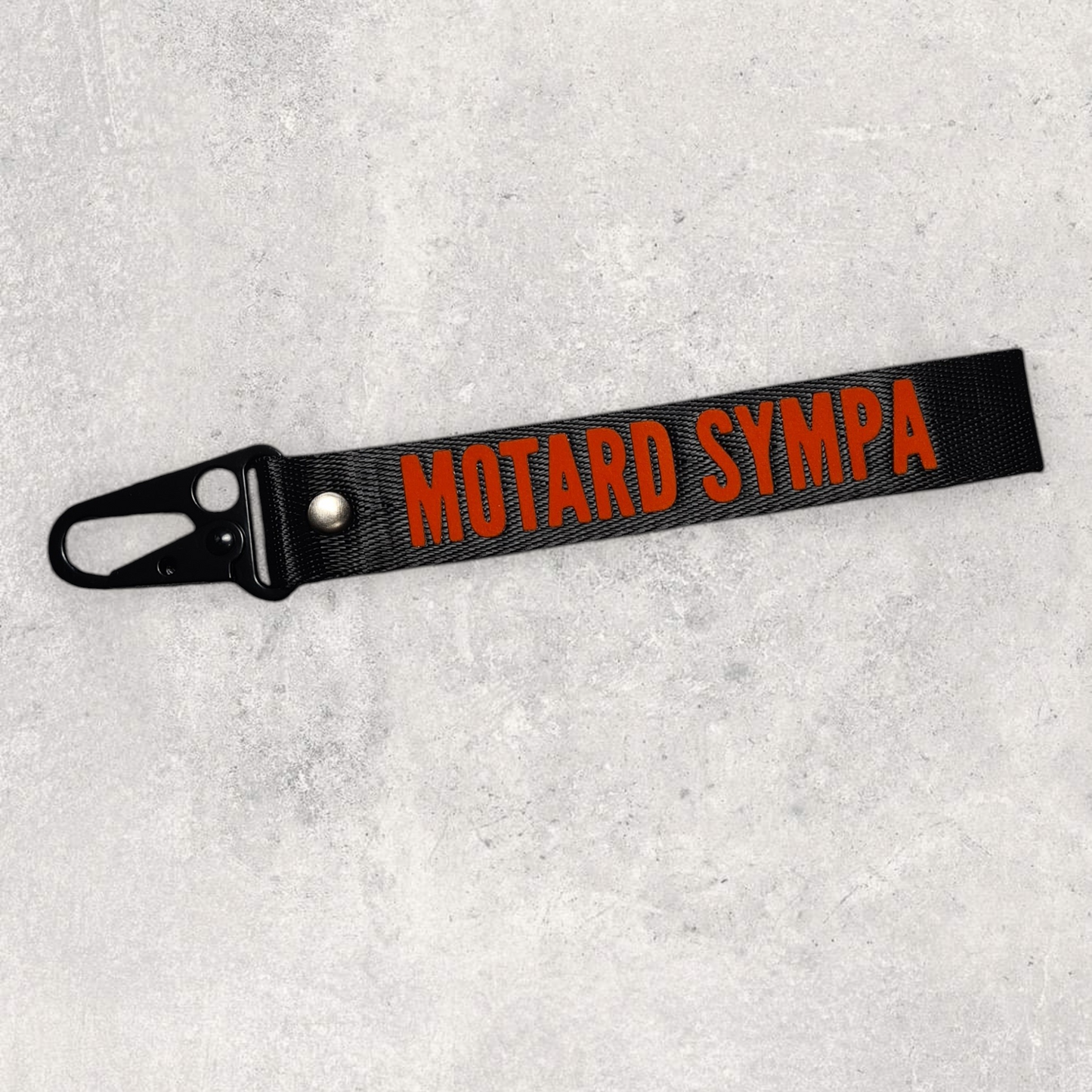 Porte-clés " Motard sympa "