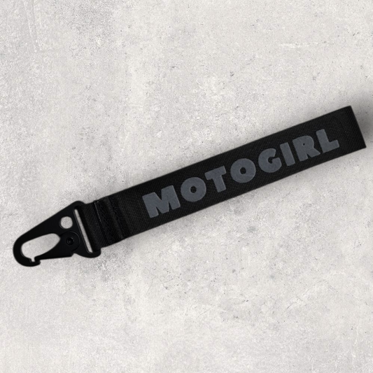 Porte-clés " Motogirl "