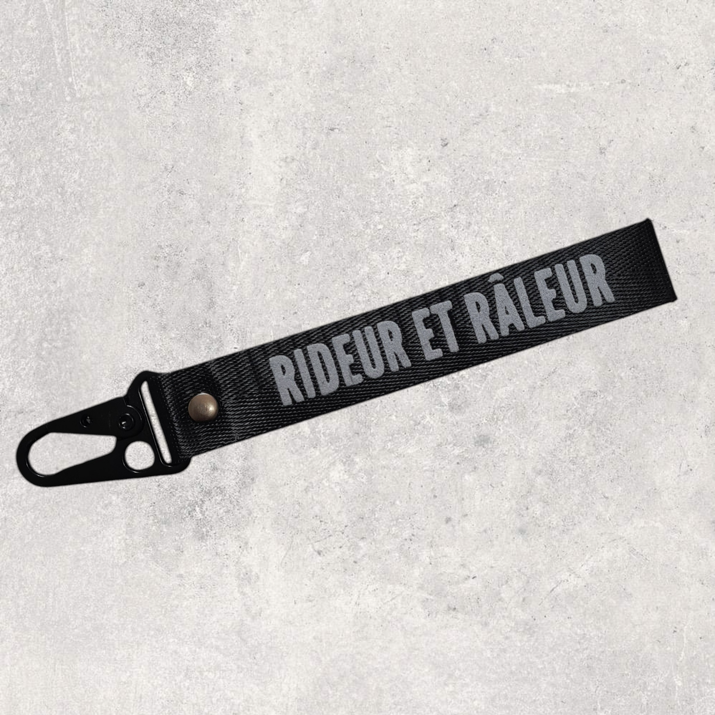 Porte-clés " Rideur et râleur "