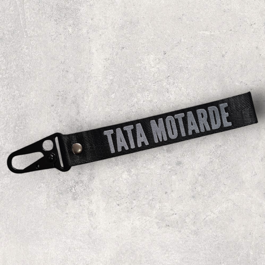 Porte-clés " Tata motarde "