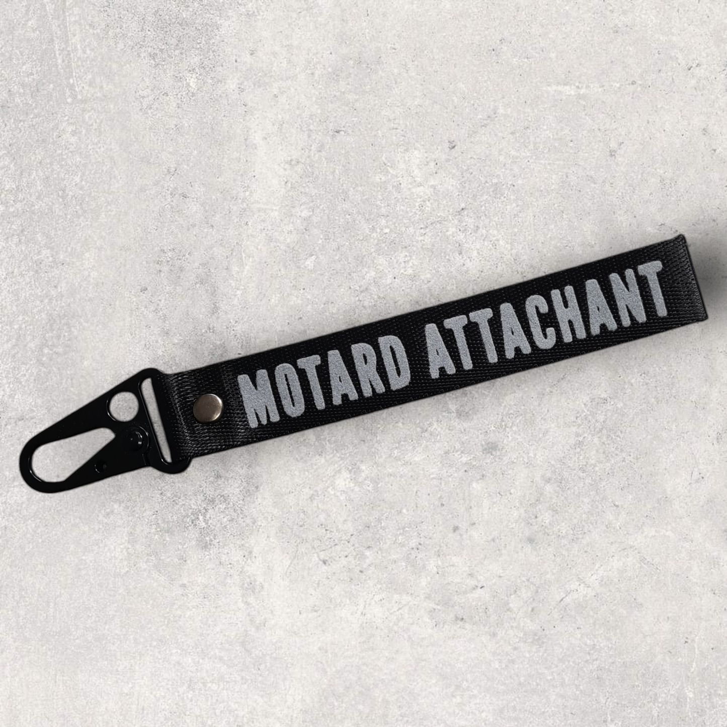 Porte-clés " Motard attachant "