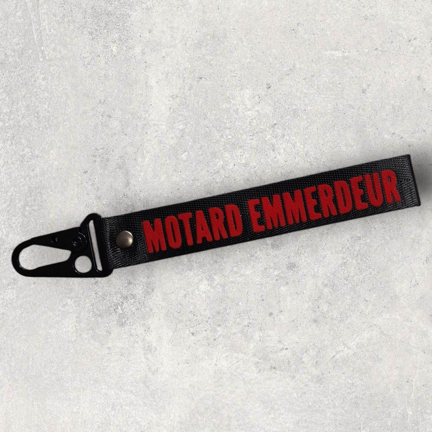 Porte-clés " Motard emmerdeur "
