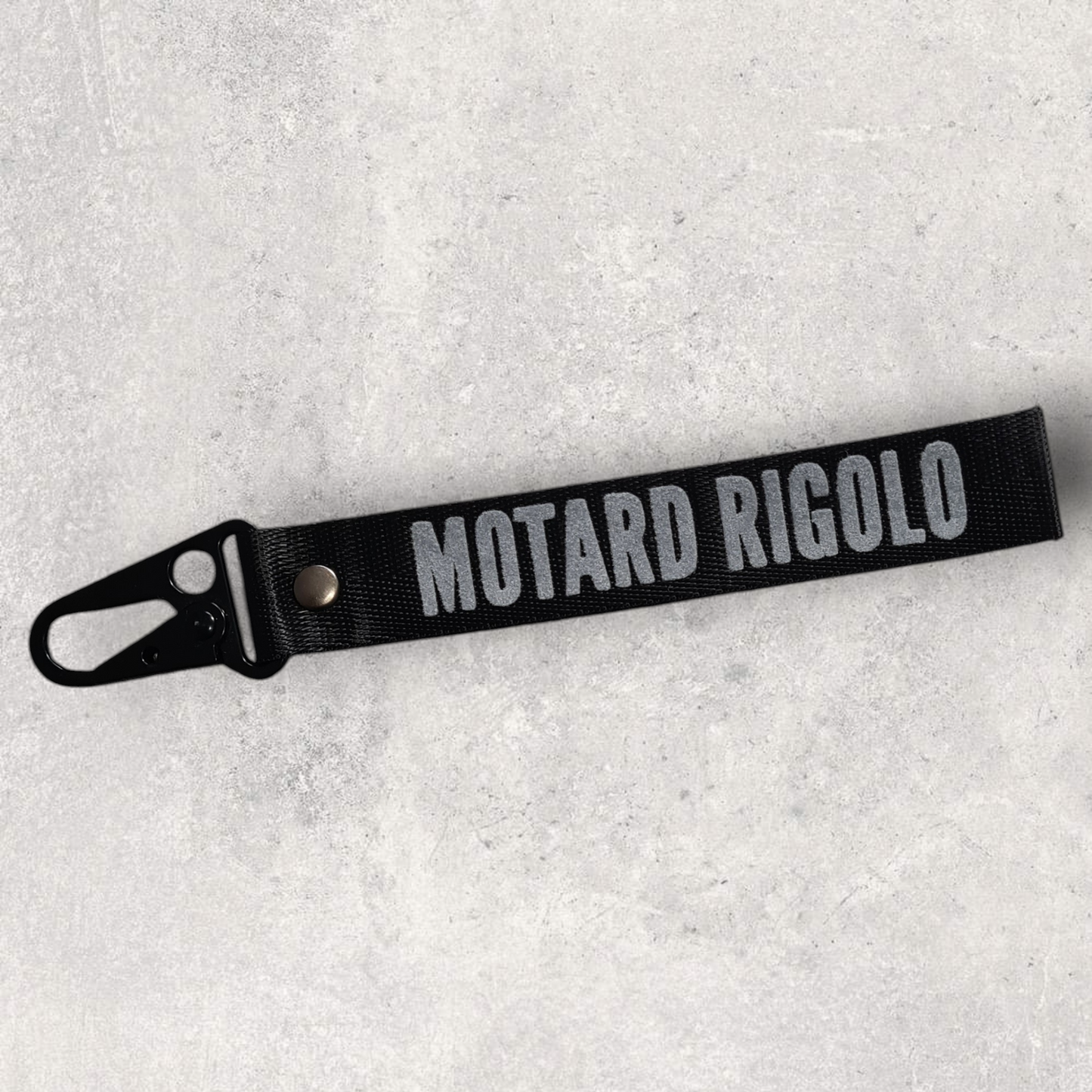 Porte-clés " Motard rigolo "
