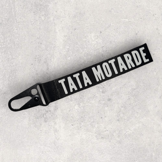 Porte-clés " Tata motarde "