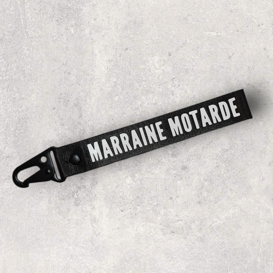 Porte-clés " Marraine motarde "