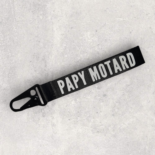 Porte-clés " Papy motard "