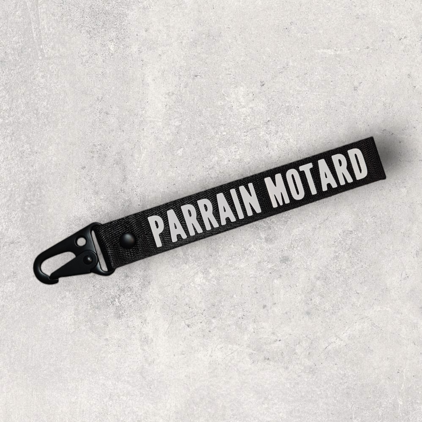 Porte-clés " Parrain motard "