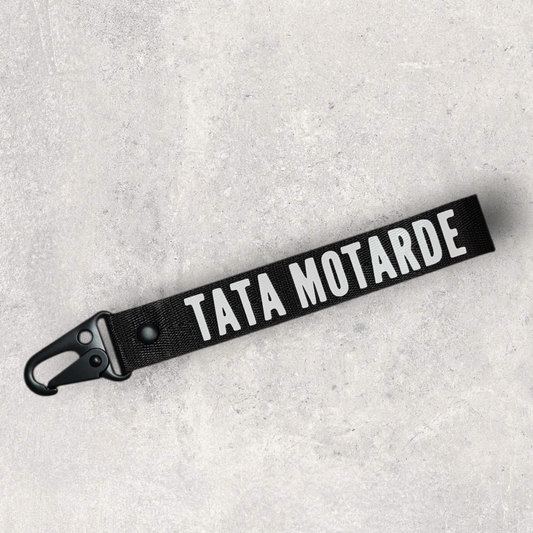 Porte-clés " Tata motarde "