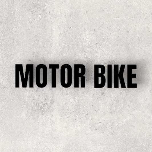 Stickers pour motard ou motard " Motorbike "