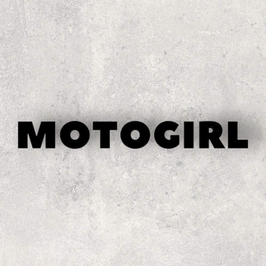 Stickers pour motarde " Motogirl "