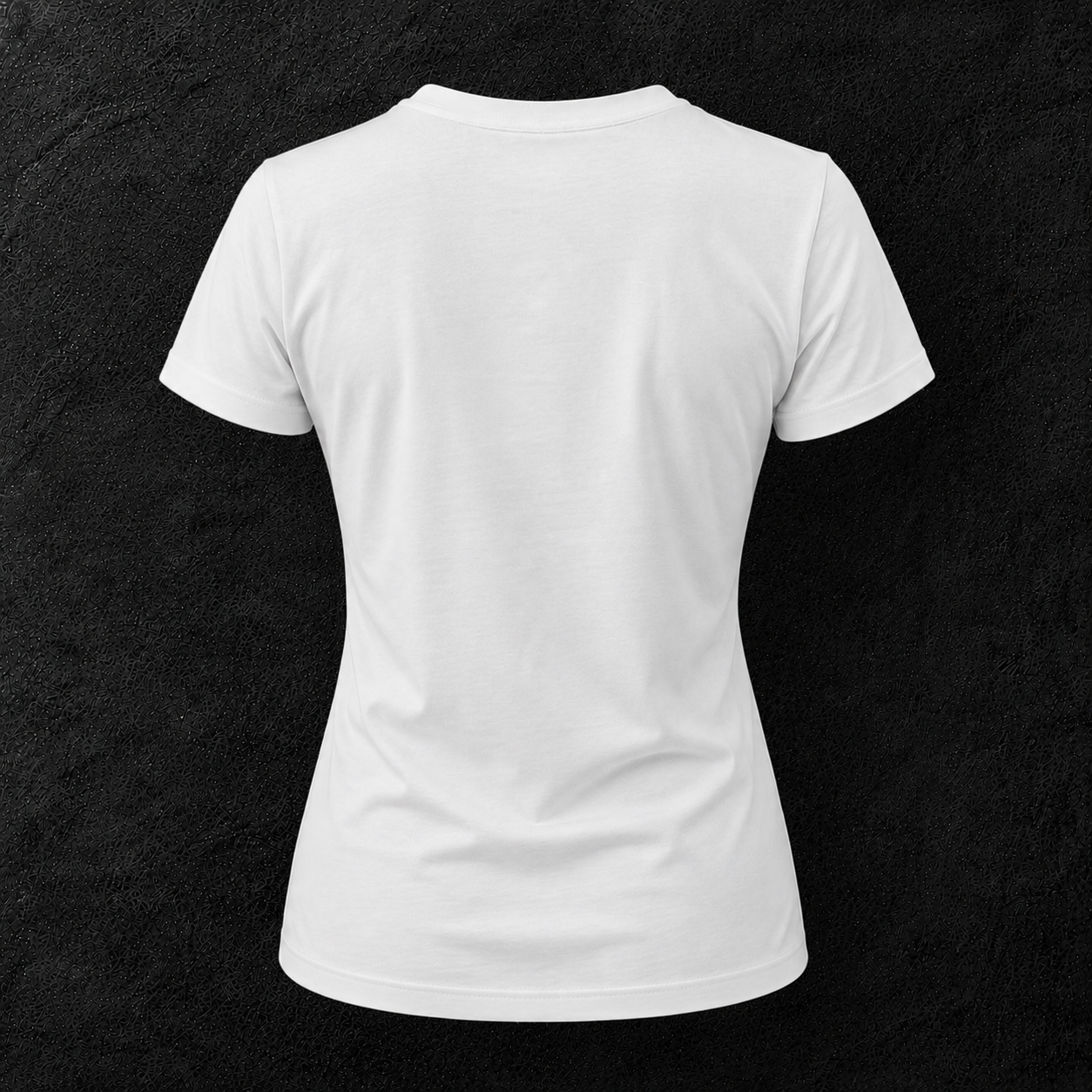 T-shirt blanc " Motarde un peu folle "