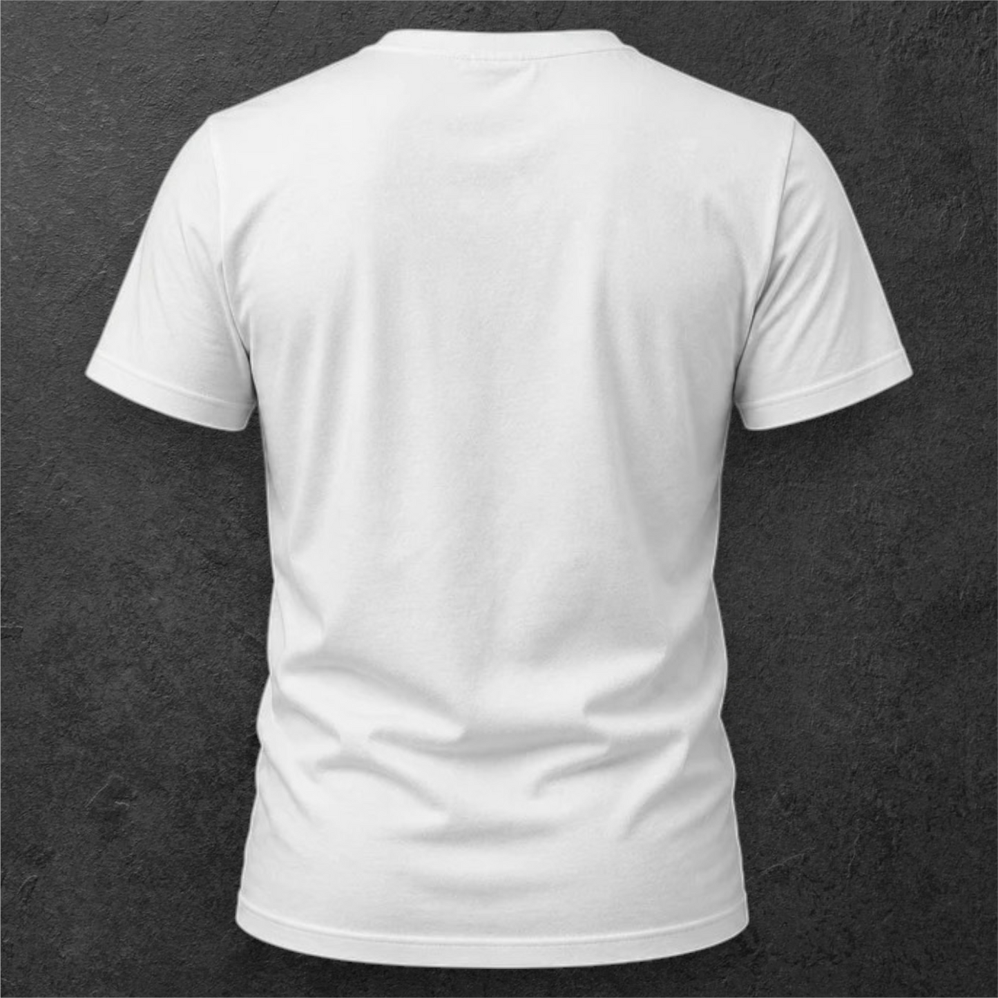 T-shirt blanc " Motard un peu fou "
