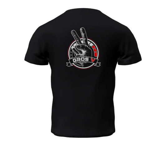 Tee-shirt à manche courte pour motard " Gros V " By Evasiontime